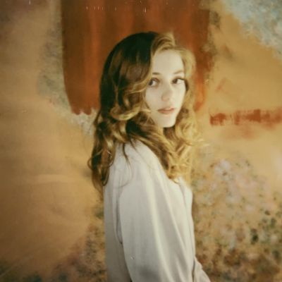 Grace Van Dien posing for a photo shoot. 